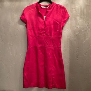 NWT satin effect mini dress- sold out online!